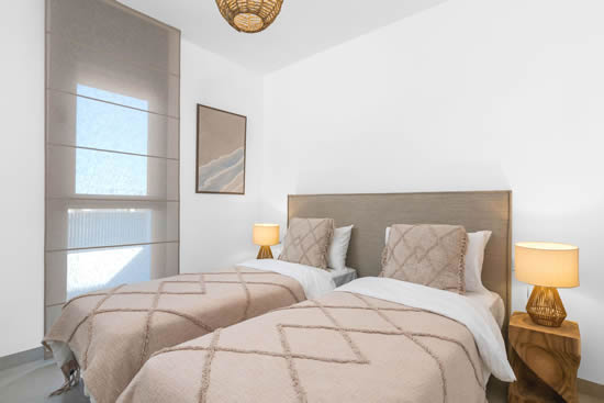 Mar De Cristal Show Apartment Twin Bedroom